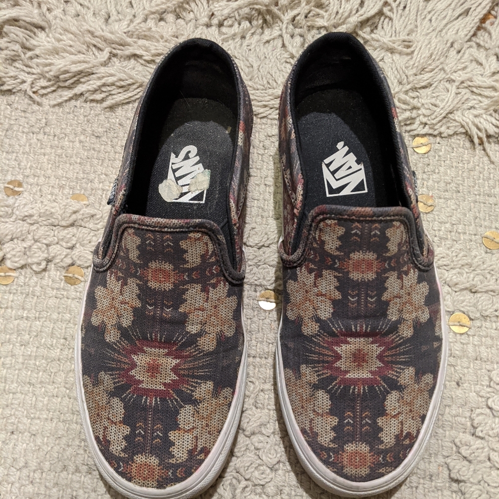 Vans slip ons